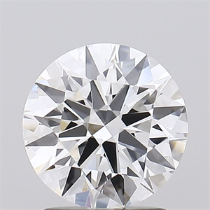 Picture of Lab Grown Diamond 1.86 Carats, Round with Ideal Cut, E Color, IF Clarity and Certified by IGI