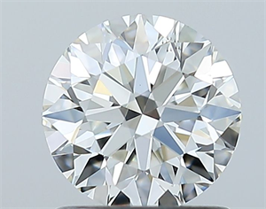 Foto Diamante Natural 1.03 quilates, Redondo , Color H, claridad SI1 y certificado GIA de