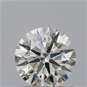 Diamante Natural 0.60 quilates, Redondo , Color H, claridad VVS2 y certificado IGI