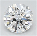 Lab Grown Diamond 2.23 Carats, Round with Ideal Cut, D Color, VVS1 Clarity and Certified by IGI