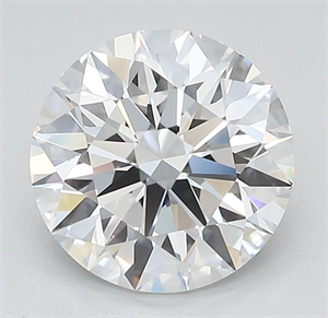 Picture of Lab Grown Diamond 2.23 Carats, Round with Ideal Cut, D Color, VVS1 Clarity and Certified by IGI