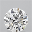Lab Grown Diamond 1.20 Carats, Round with Ideal Cut, D Color, VVS2 Clarity and Certified by IGI