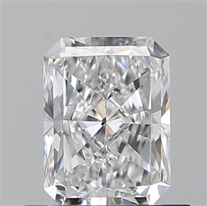 Picture of Natural Diamond 0.70 Carats, Radiant with  Cut, D Color, VS2 Clarity and Certified by GIA