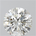 Diamante Natural 2.52 quilates, Redondo , Color I, claridad VS2 y certificado GIA