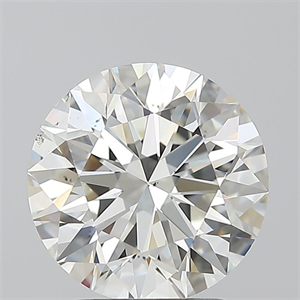 Foto Diamante Natural 2.52 quilates, Redondo , Color I, claridad VS2 y certificado GIA de