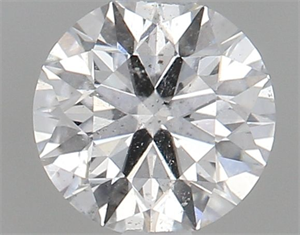 Foto Diamante Natural 0.40 quilates, Redondo , Color D, claridad I1 y certificado GIA de