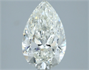 Natural Diamond 2.21 Carats, Pear with  Cut, H Color, SI1 Clarity and Certified by IGI