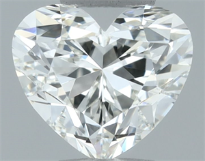 Picture of Natural Diamond 0.30 Carats, Heart with  Cut, J Color, VS1 Clarity and Certified by GIA