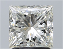 Diamante Natural 1.71 quilates, Princesa , Color K, claridad SI1 y certificado GIA