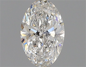 Picture of Natural Diamond 0.41 Carats, Oval with  Cut, F Color, VS2 Clarity and Certified by GIA