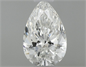 Diamante Natural 0.31 quilates, De pera , Color G, claridad VVS1 y certificado GIA