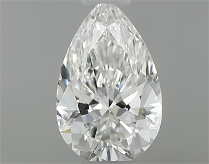 Foto Diamante Natural 0.31 quilates, De pera , Color G, claridad VVS1 y certificado GIA de
