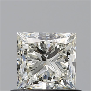 Picture of Natural Diamond 0.70 Carats, Princess with  Cut, K Color, VVS2 Clarity and Certified by GIA