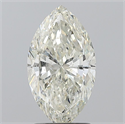 Natural Diamond 2.01 Carats, Marquise with  Cut, I Color, SI2 Clarity and Certified by IGI