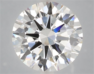 Picture of Lab Grown Diamond 6.01 Carats, Round with Excellent Cut, E Color, VVS2 Clarity and Certified by IGI