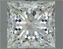 Natural Diamond 2.54 Carats, Princess with  Cut, J Color, VS1 Clarity and Certified by IGI