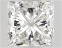 Diamante Natural 0.51 quilates, Princesa , Color F, claridad VS1 y certificado GIA