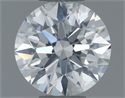 Natural Diamond 0.50 Carats, Round with Excellent Cut, F Color, I1 Clarity and Certified by GIA