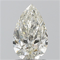 Natural Diamond 1.01 Carats, Pear with  Cut, J Color, SI2 Clarity and Certified by GIA