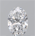 Diamante Natural 0.70 quilates, Ovalado , Color D, claridad VVS1 y certificado GIA