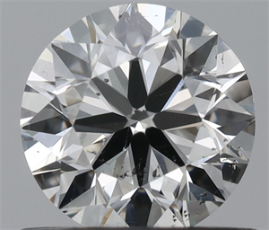 Foto Diamante Natural 0.60 quilates, Redondo , Color F, claridad SI1 y certificado IGI de