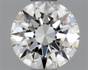 Picture of Natural Diamond 0.41 Carats, Round with Excellent Cut, F Color, VVS1 Clarity and Certified by GIA