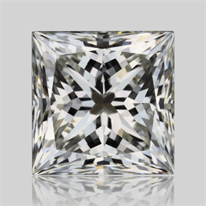 Picture of Natural Diamond 1.01 Carats, Princess with  Cut, J Color, VS1 Clarity and Certified by GIA