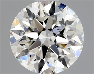 Picture of Natural Diamond 1.00 Carats, Round with Excellent Cut, I Color, SI2 Clarity and Certified by GIA