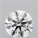 Del inventario de diamantes de laboratorio, 0.73 quilates, Redondo , Color D, claridad VVS2 y certificado IGI