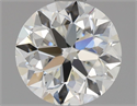 Natural Diamond 0.80 Carats, Round with Excellent Cut, H Color, VVS1 Clarity and Certified by GIA