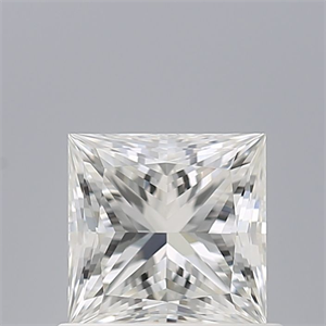 Foto Diamante Natural 0.70 quilates, Princesa , Color G, claridad IF y certificado IGI de