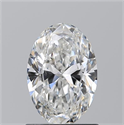 Natural Diamond 0.90 Carats, Oval with  Cut, F Color, VS1 Clarity and Certified by GIA