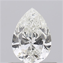Natural Diamond 0.41 Carats, Pear with  Cut, I Color, SI2 Clarity and Certified by GIA