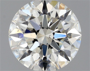 Foto Diamante Natural 0.56 quilates, Redondo , Color J, claridad SI1 y certificado GIA de