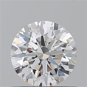 Picture of Natural Diamond 0.71 Carats, Round with Excellent Cut, G Color, VS2 Clarity and Certified by GIA