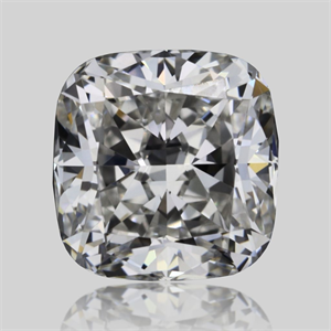 Foto Diamante Natural 0.53 quilates, Del cojín , Color G, claridad VVS1 y certificado GIA de