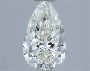 Picture of Natural Diamond 0.90 Carats, Pear with  Cut, J Color, SI1 Clarity and Certified by IGI