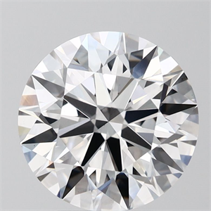 Picture of Lab Grown Diamond 3.56 Carats, Round with Ideal Cut, E Color, VS1 Clarity and Certified by IGI