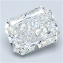 Diamante Natural 4.02 quilates, Radiante , Color I, claridad VS2 y certificado GIA
