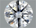 Diamante Natural 0.45 quilates, Redondo , Color D, claridad VVS1 y certificado GIA