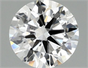Del inventario de diamantes de laboratorio, 1.71 quilates, Redondo , Color F, claridad VVS2 y certificado IGI