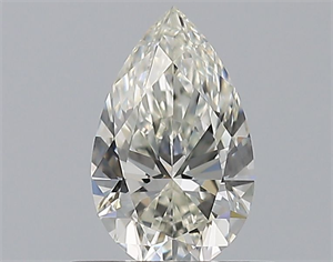 Foto Diamante Natural 0.56 quilates, De pera , Color I, claridad VVS1 y certificado GIA de