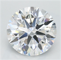 Del inventario de diamantes de laboratorio, 3.03 quilates, Redondo , Color D, claridad IF y certificado IGI