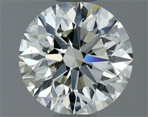Picture of Natural Diamond 0.71 Carats, Round with Excellent Cut, K Color, VS1 Clarity and Certified by IGI