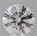Del inventario de diamantes de laboratorio, 4.00 quilates, Redondo , Color F, claridad VVS2 y certificado IGI