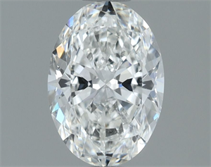 Picture of Natural Diamond 1.01 Carats, Oval with  Cut, G Color, SI2 Clarity and Certified by GIA