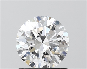 Picture of Lab Grown Diamond 1.00 Carats, Round with Excellent Cut, D Color, VVS2 Clarity and Certified by IGI