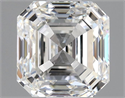Diamante Natural 1.01 quilates, Asscher , Color F, claridad VS1 y certificado GIA