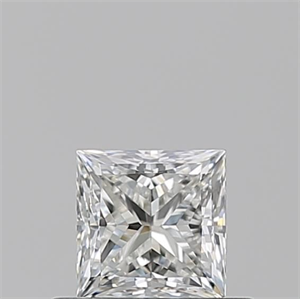Foto Diamante Natural 0.51 quilates, Princesa , Color H, claridad VVS1 y certificado GIA de