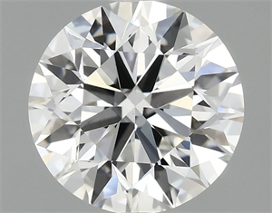 Picture of Lab Grown Diamond 1.32 Carats, Round with Excellent Cut, E Color, VVS2 Clarity and Certified by IGI